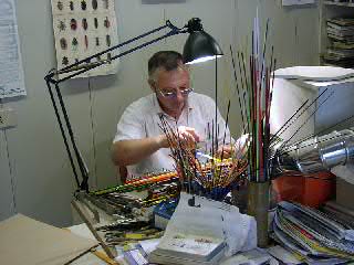 An artist at work!